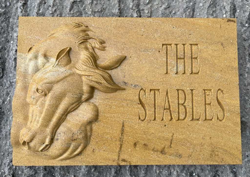 The Stables with Horse Head
